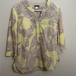 Women’s long sleeve Bianca blouse size 36, looks like large